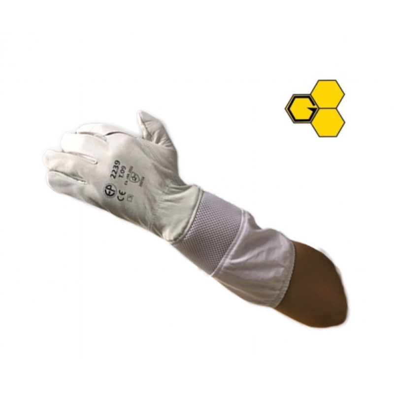 Pčelarske rukavice od goveđe kože MIX 3D vel. 9-0