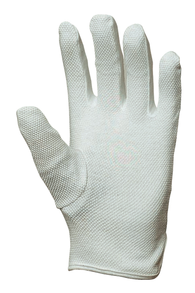 Pamučna rukavica sa sitnim granulama, vel. 7-0