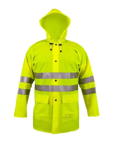 Reflektirajuća kišna jakna žuta 1101, veličina S-0