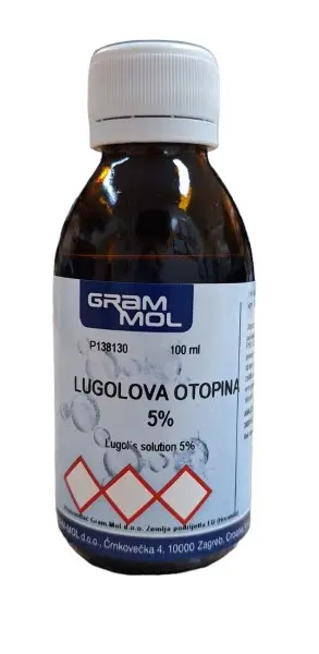 Lugolova otopina 100 ml (GM)-0