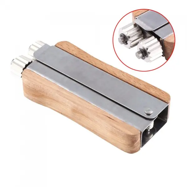 Zatezač za žicu zupčasti s drvenom ručkom-0